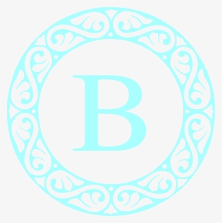 Letter B Monogram Svg Clip Arts 594 X 596 Px #9065389