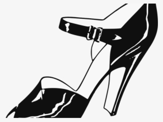Women Shoes Clipart Female Shoe - Ladies Chappals Line Art #9066317