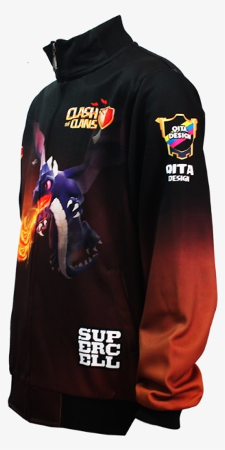 Jaket Clash Of Clans Dragon - Hoodie #9066602