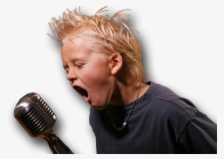 Boy Singing Png - Singing Boy Image Png #9066609