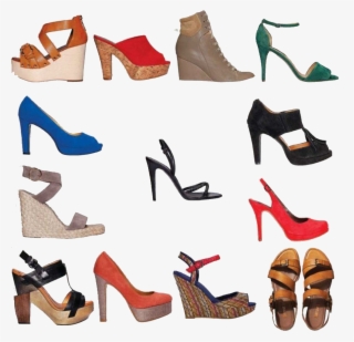 Women Shoes Clipart Designer Shoe - جميع انواع احذية نسائية #9067236