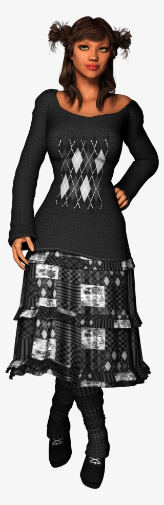 Sweater Girl Cold Woman Hair 981668 - Cosplay #9067239