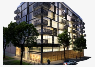 Apartment Building Lights #9071263