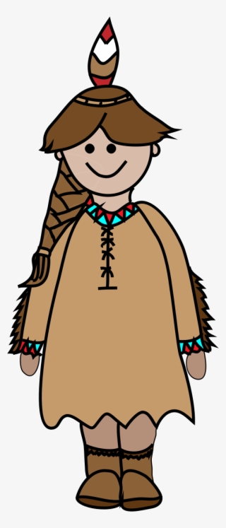 Chief Drawing Indian Baby - Clip Art #9072080