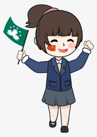 Cartoon Character Girl Little Png And Psd - Cartoon #9072762