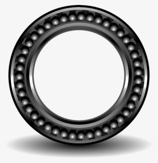 Bearing, Ball Bearing, Metal, Round, Engineering, Wheel - Bearing Clip Art #9074018