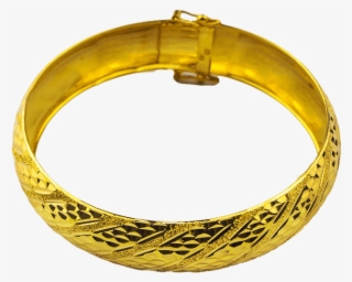 Go Sleeveless With Our 916 Gold Bangles In Prance Gold - Gelang Emas Transparent #9074337