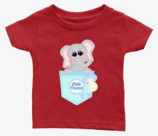 Little Peanut Baby T-shirt - Playeras Con Diseño De Elefante #9074460