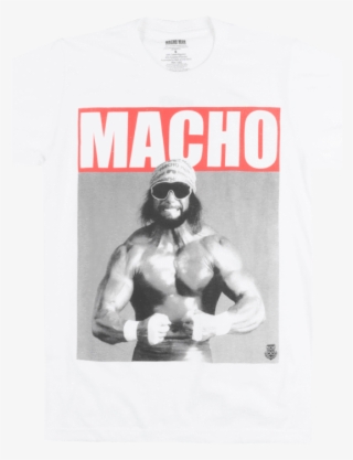 Wwe Macho Man T-shirt Randy Savage Wrestling Tee Licensed - Professional Boxing #9075061