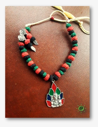 Handicrafts German Silver Neck Piece Set - Bead #9077899