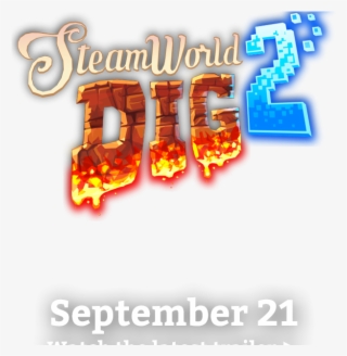 Steamworld Dig 2 Logo Slider Play Release - Graphic Design #9077972