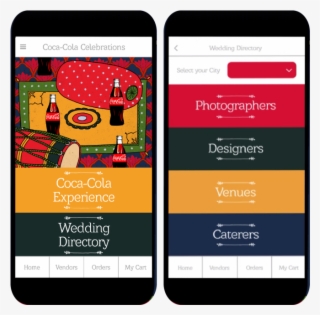 At The Bottom There Are Tabs To Book Vendors And View - Iphone #9078660