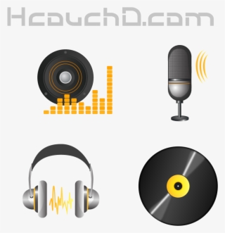 تحميل أيقونات الموسيقية مجانا { Vector / Png } - Headphones #9079333
