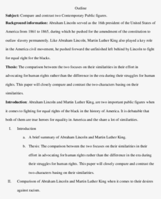 Outline - Docx - Essay #9080030