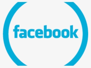 Circle Clipart Facebook - Us On Facebook #9080148