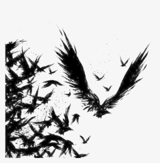 Tattoo Crow Common Odin Drawing Raven Clipart - Raven Black Tattoos #9080289