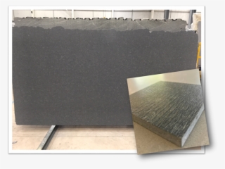 This Plain Black Granite Is Transformed By The Linear - Plywood #9080418