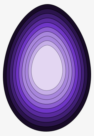 Easter Egg And Scalloped Circles - Circle #9081444