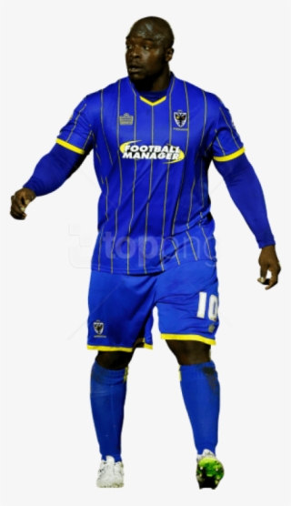 Free Png Download Adebayo Akinfenwa Png Images Background - Afc Wimbledon Player Png #9081606