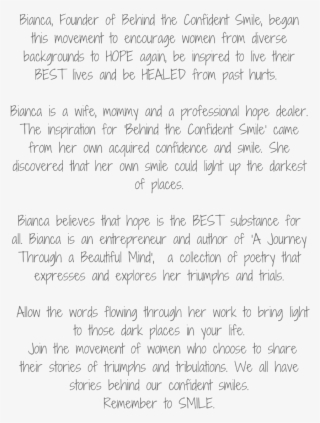 Bianca Bio Title - Document #9081769