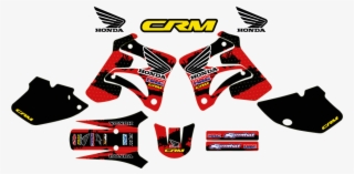 Honda Crm Mk 3 Kit - Honda Crm 125 Graphics #9082952