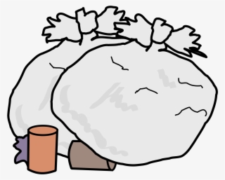 Big Image - Rubbish Clipart Black And White #9083944