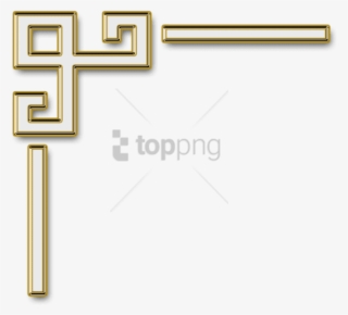 Free Png Decorative Gold Line Png Png Image With Transparent - Transparent Corner Borders Png #9084886