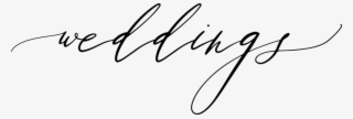 Weddings - Calligraphy #9085476