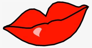 Cartoon With Big Lips - Lips Clip Art #9085754
