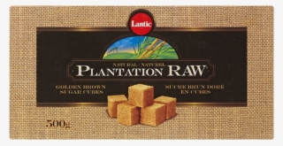 Lantic Plantation Raw Brown Sugar Cubes - Label #9087662