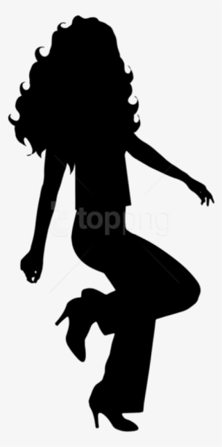 Free Png Dancing Girl Silhouette Png - Dancing Girl Silhouette Clip Art #9087719