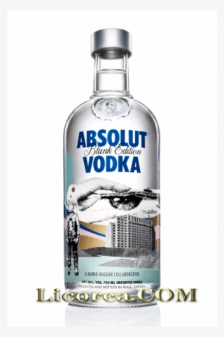 Absolut Blank Edition Mario Wagner - Mario Wagner Absolut Vodka #9088094