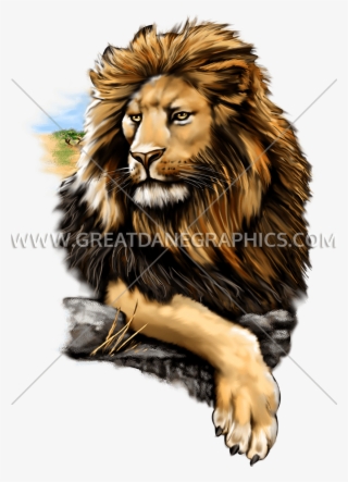 Proud Lion Png - - Masai Lion #9088410