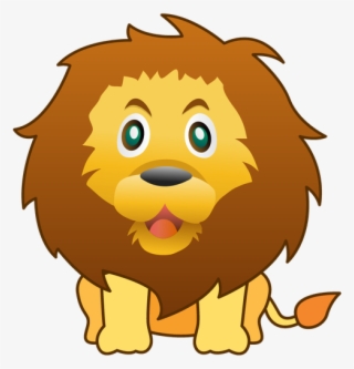 Lion - Cartoon #9088530
