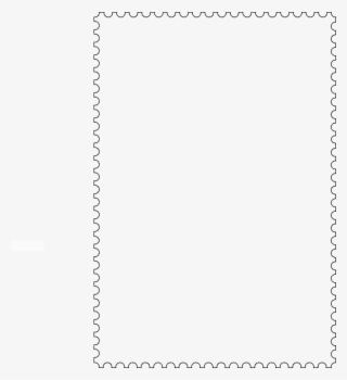 Outline, Postage, Frame, Border, Stamps, Frames - Black-and-white #9088939