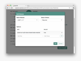 Configuring The First Module In An Authentication Chain - Computer Program #9089781