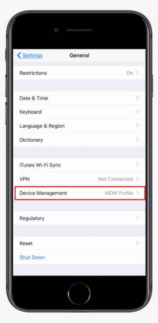 Remove The Existing Mdm Profile - Linkedin Iphone #9089783