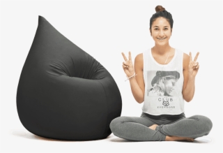 Beanbag Elly Black - Groene Zitzak #9090334 Beanbag Elly Black - Groene Zitzak #9090334