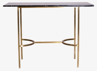 Gold Arc Bar Table - End Table #9090673