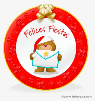 Osito De Navidad Personalizable - Navideñas Para Decorar Tarjetas #9090823