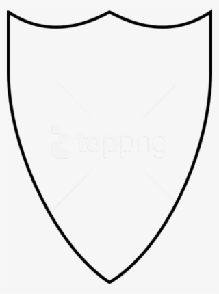 Free Png Shield Outline Png Png Image With Transparent - Shield Clipart #9091718