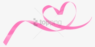 Free Png Pink Ribbons Png Image With Transparent Background - Heart #9092151