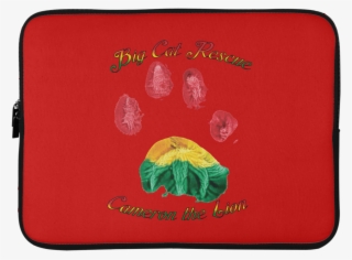 Cameron Lion Paw Print Laptop Sleeve - Mat #9092336