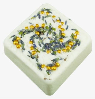 Lavender Galaxy Cbd Bath Bomb - Artificial Flower #9092865