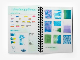 Forming A Fluid Rhythm Of Colors And Textures That - Sketch Pad #9092994