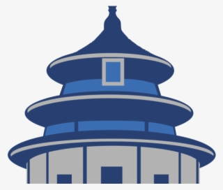 Pagoda Clipart Transparent - Temple Of Heaven Png #9093268