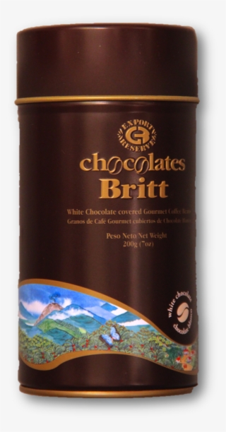 White Chocolate Covered Coffee Beans - Café Britt #9093685