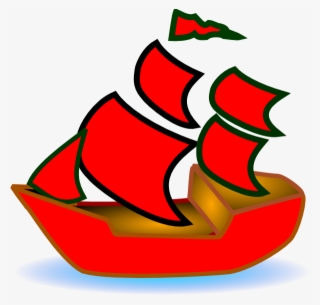 Picture Free Stock Collection Of Free Doat Boat Download - Red Boat Clipart #9093994