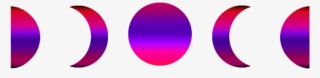 New Moon Phase Logo Gradient #9094699
