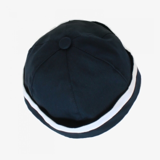 Blue Hat With White Stripe - Peaked Cap #9094911